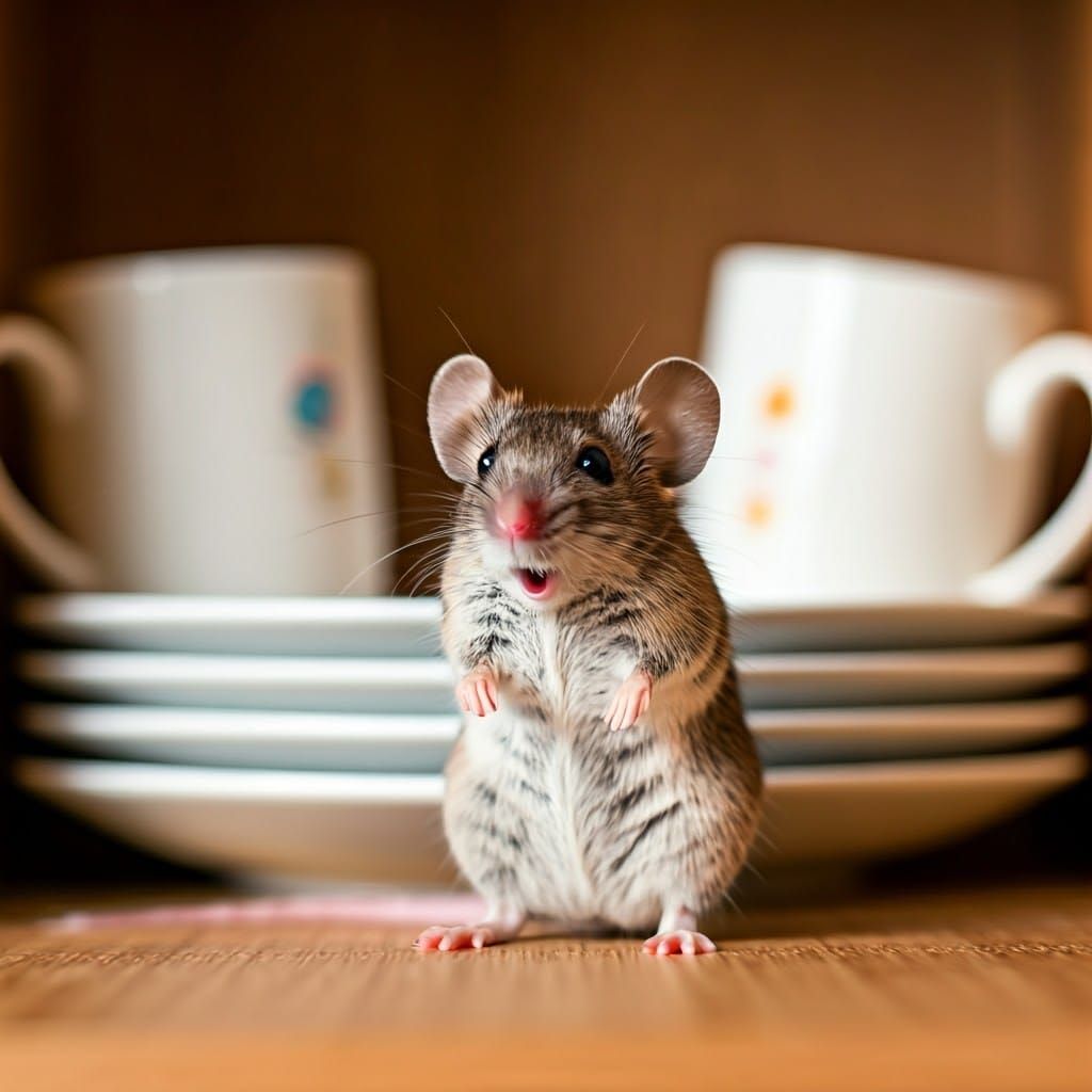 Quirky Whimsy in a Kitchen Scene