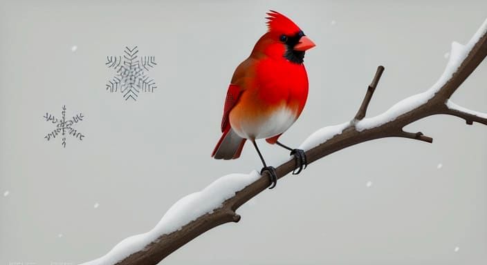 Geometric Birds in a Modernist Landscape