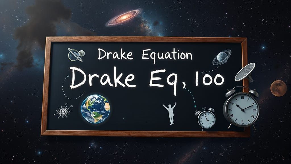 Cosmic Blackboard with the Drake Equation