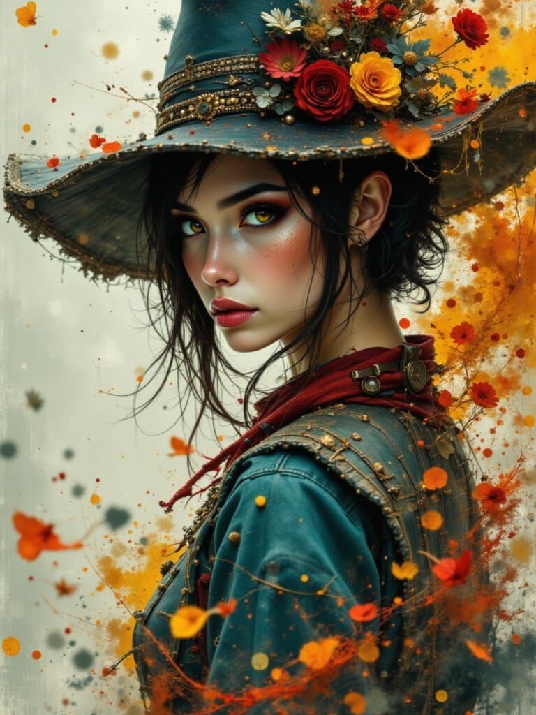 Bauhaus Inspired Girl in Akimora Style