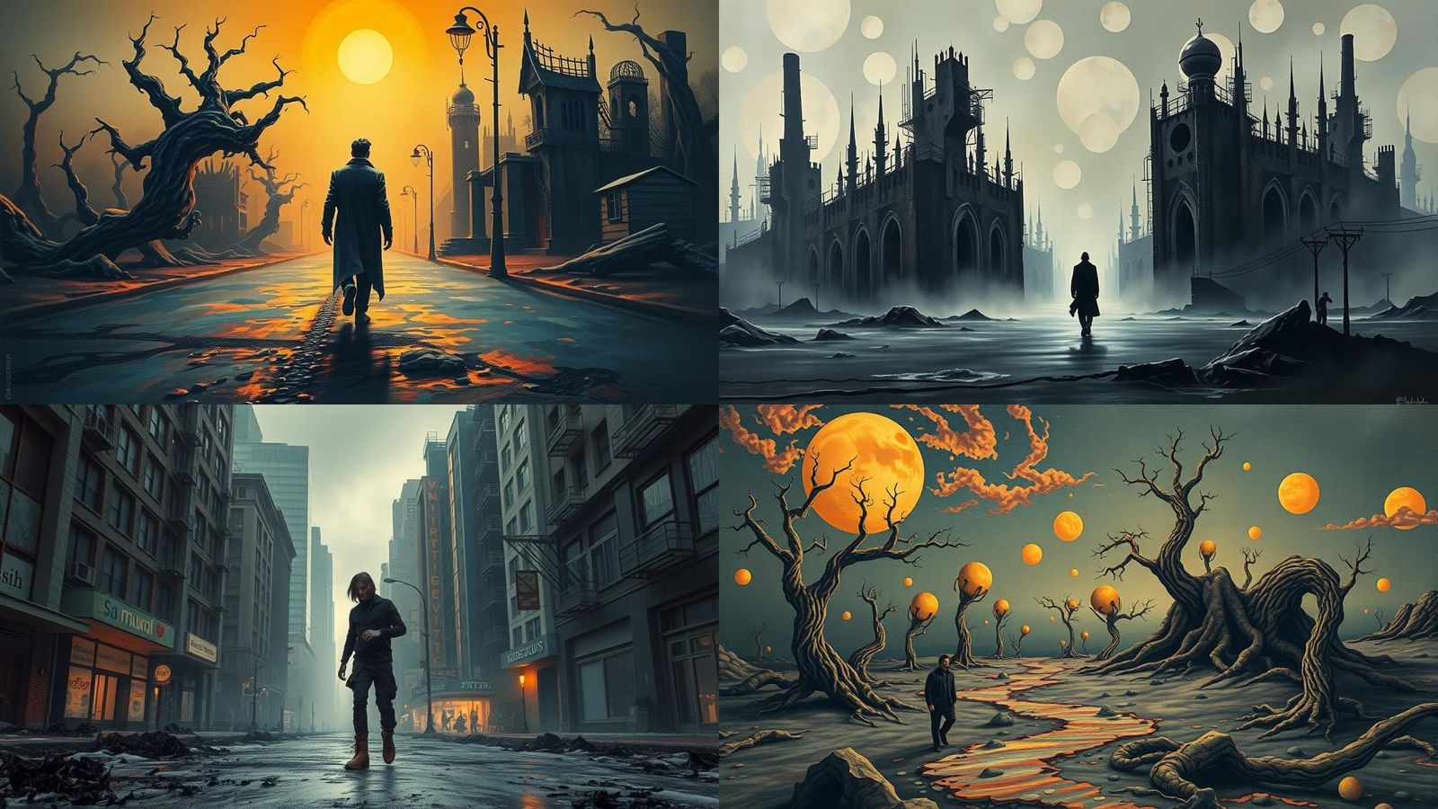 Dystopian Surrealism: Automatism in a Visionary Walk