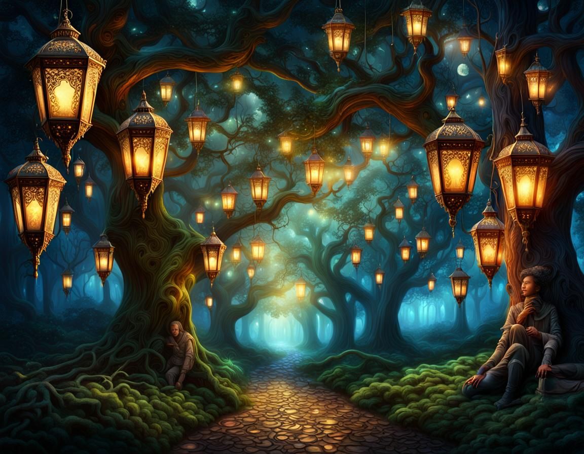 enchanted forest path