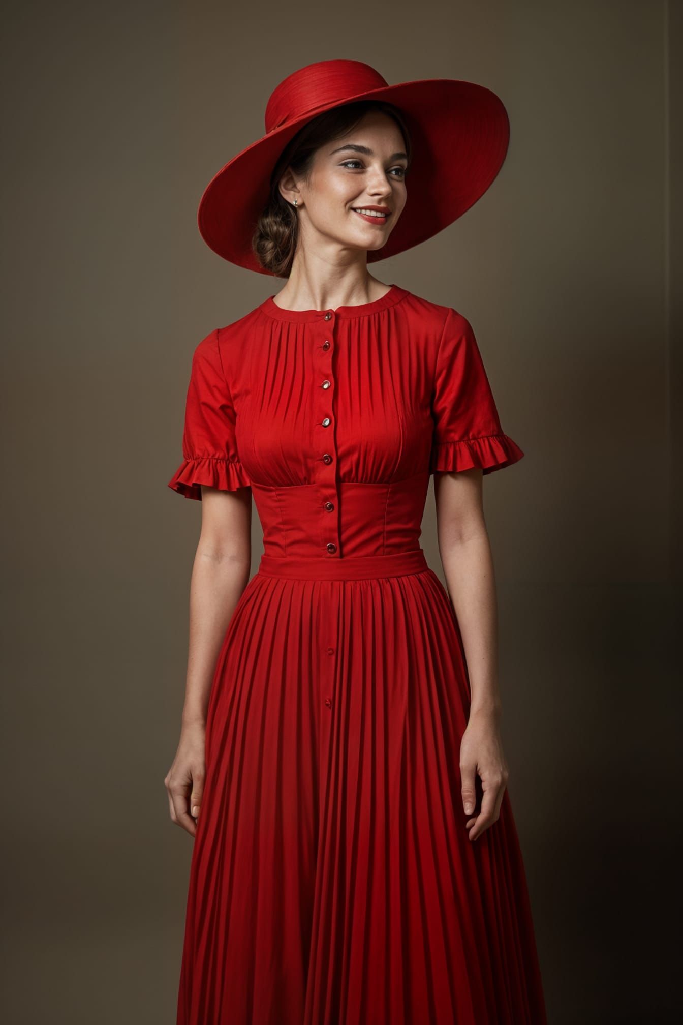 Pleats Enhance the Outfit