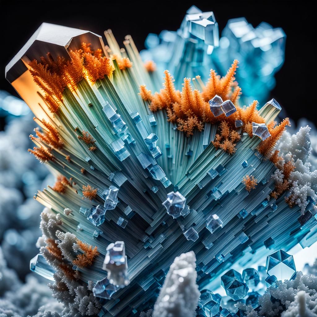 Elemental Life Crystal Ecoformation in Microscopic Detail