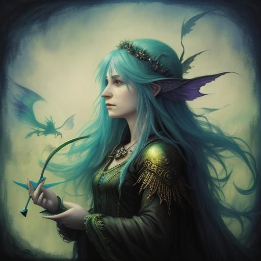 Ethereal Fairy Bard Manipulates Dreams with Music