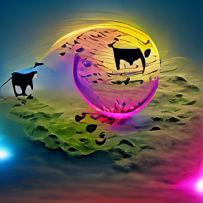 AI Image Generated from Empty Prompt