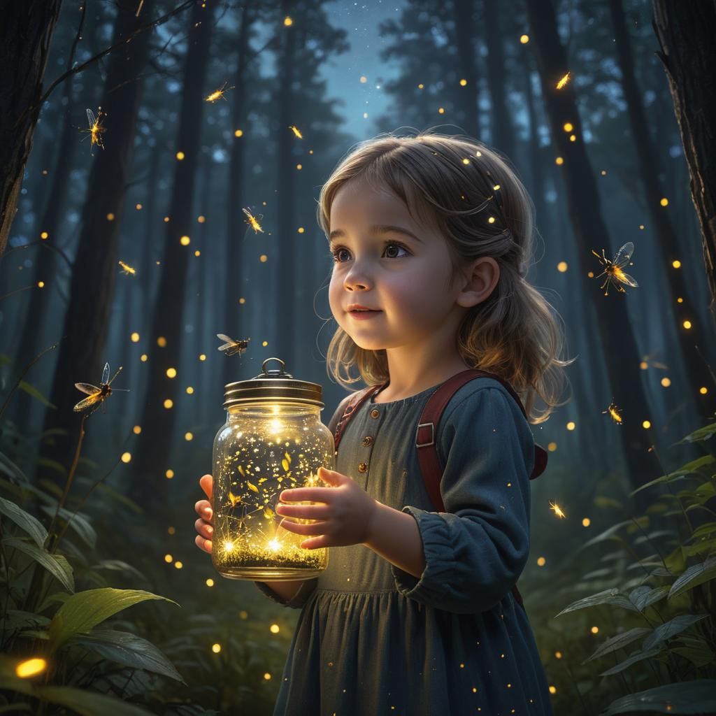 Jar of fireflies