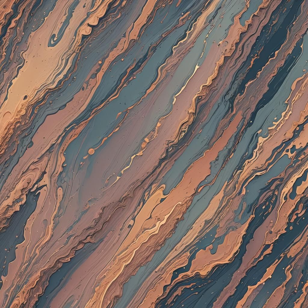 Hyperdetailed Maximalist Background in Stylized Colors