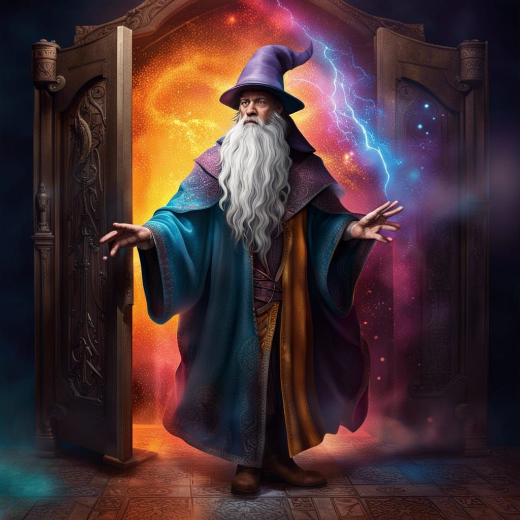 Wizard Reveals Hidden World in Magical Wardrobe