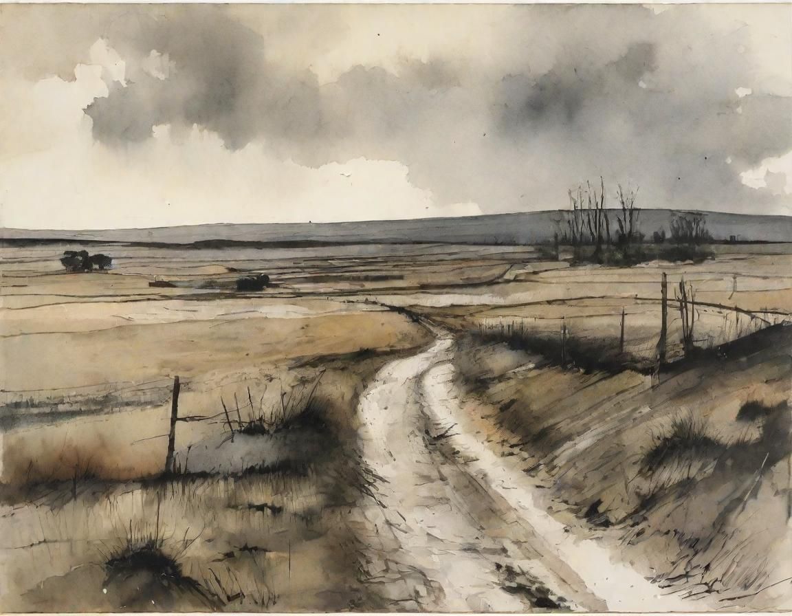 Surrealist Landscapes in Expressive Brushstrokes