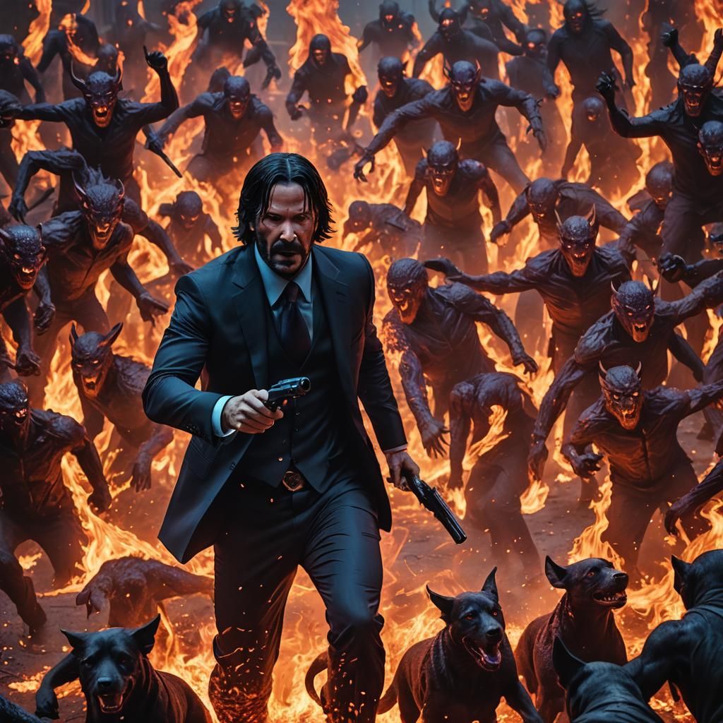 John Wick's Apocalyptic Battle in Hell