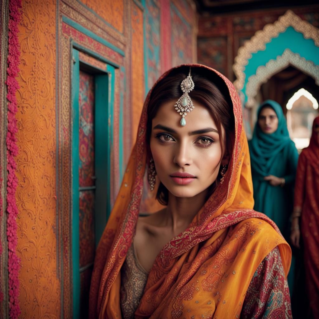 Beautiful Portraits - Sindhi Culture series)