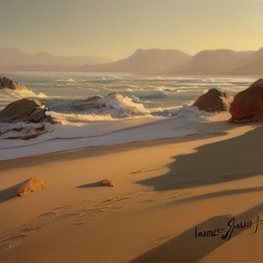 Holiday Celebration in Oil Painting Style