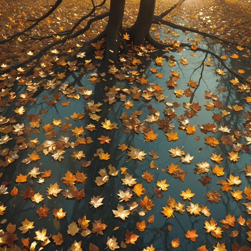 Surreal Autumn God Reveals Winter Landscape