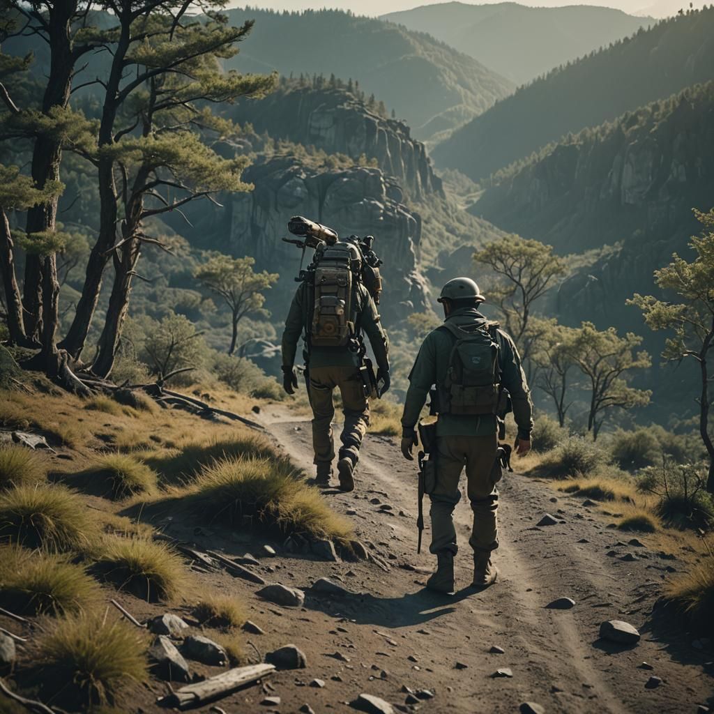 Dramatic Cinematic Film Still in 35mm