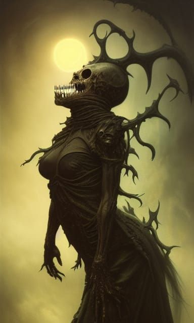 Plague Knight: A Hyperdetailed Vision of Decay