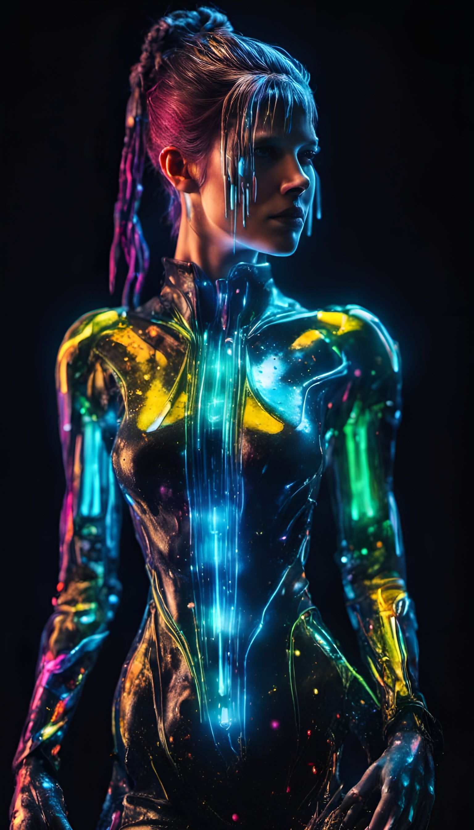 Cyberpunk Woman