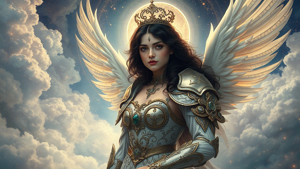 Celestial Being in Baroque Style Armor