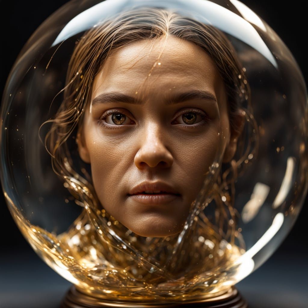 Trapped in Crystaline Elegance