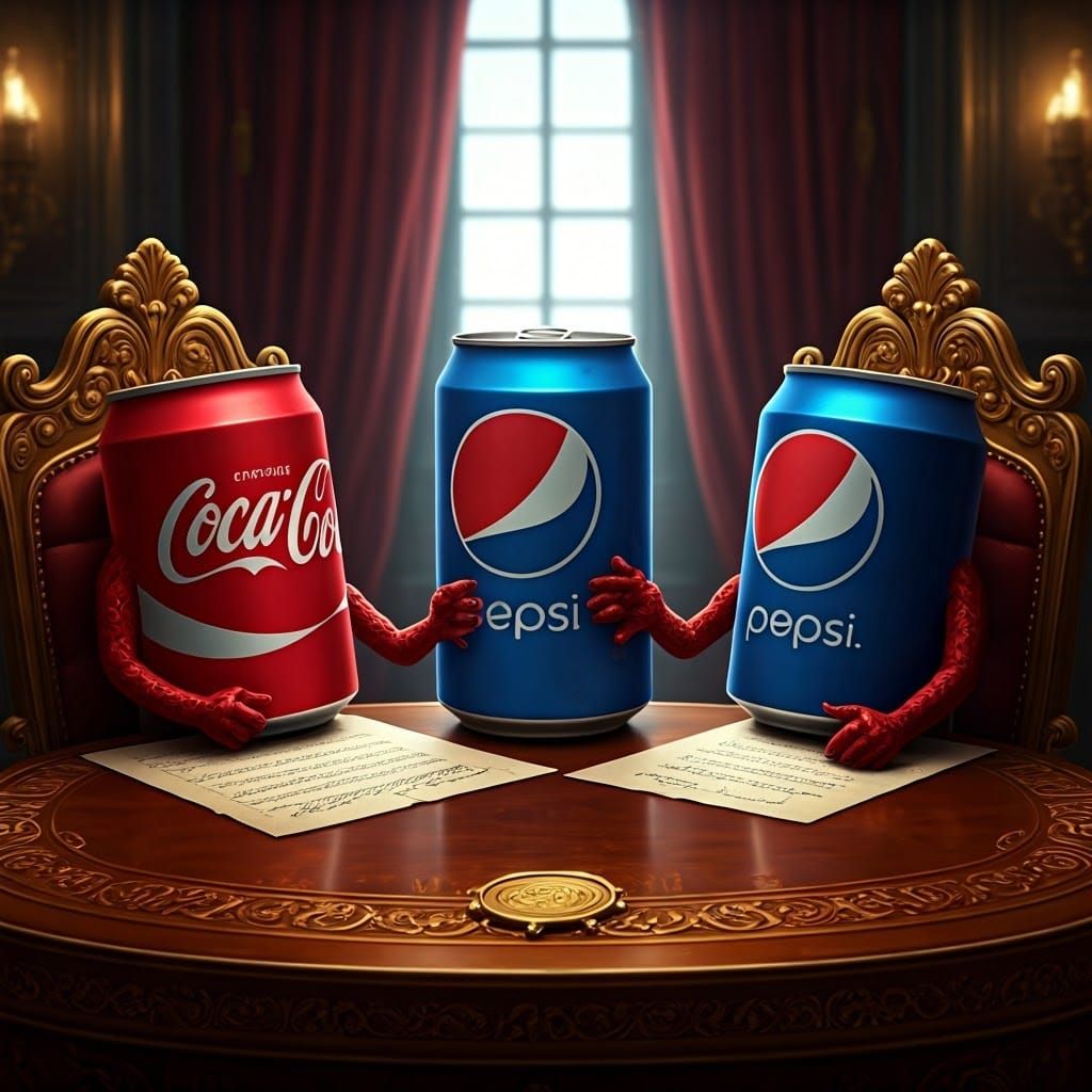 Tin Can Diplomats Sign Historic Treaty in Whimsical, Artisti...