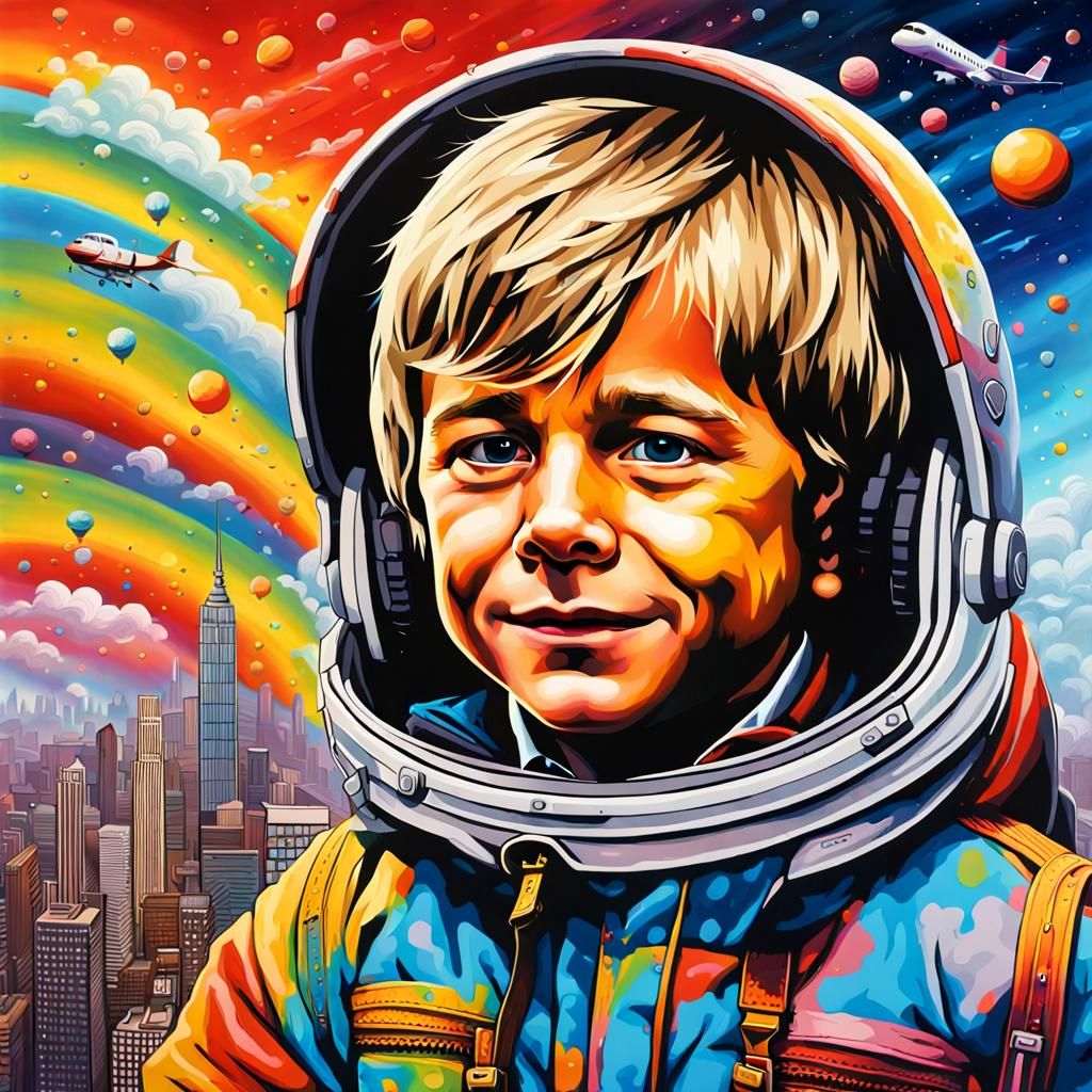 Little Prince and John Denver on a Jet