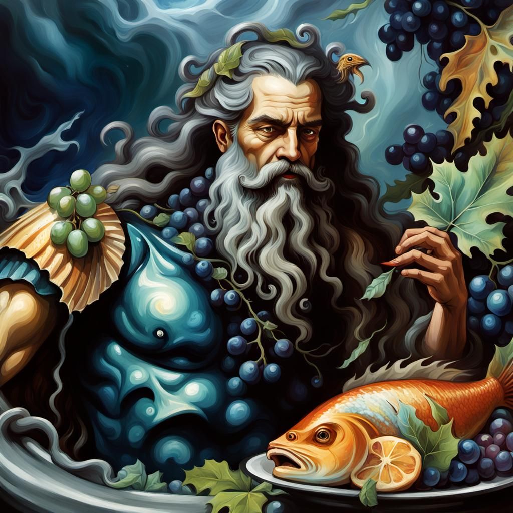 Poseidon Concept Art with Cellphone