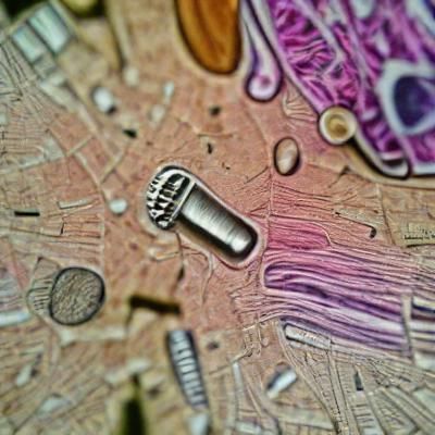 Abstract Microscopic Cellular Structures