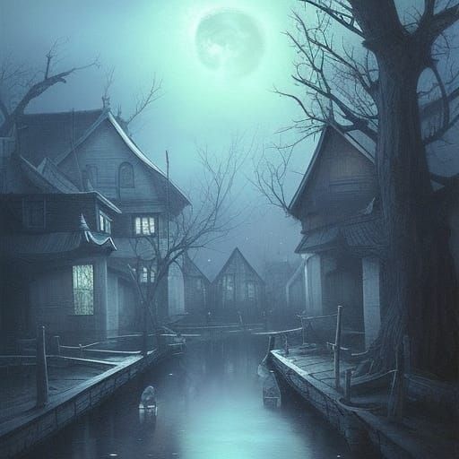 Under a spectral moon