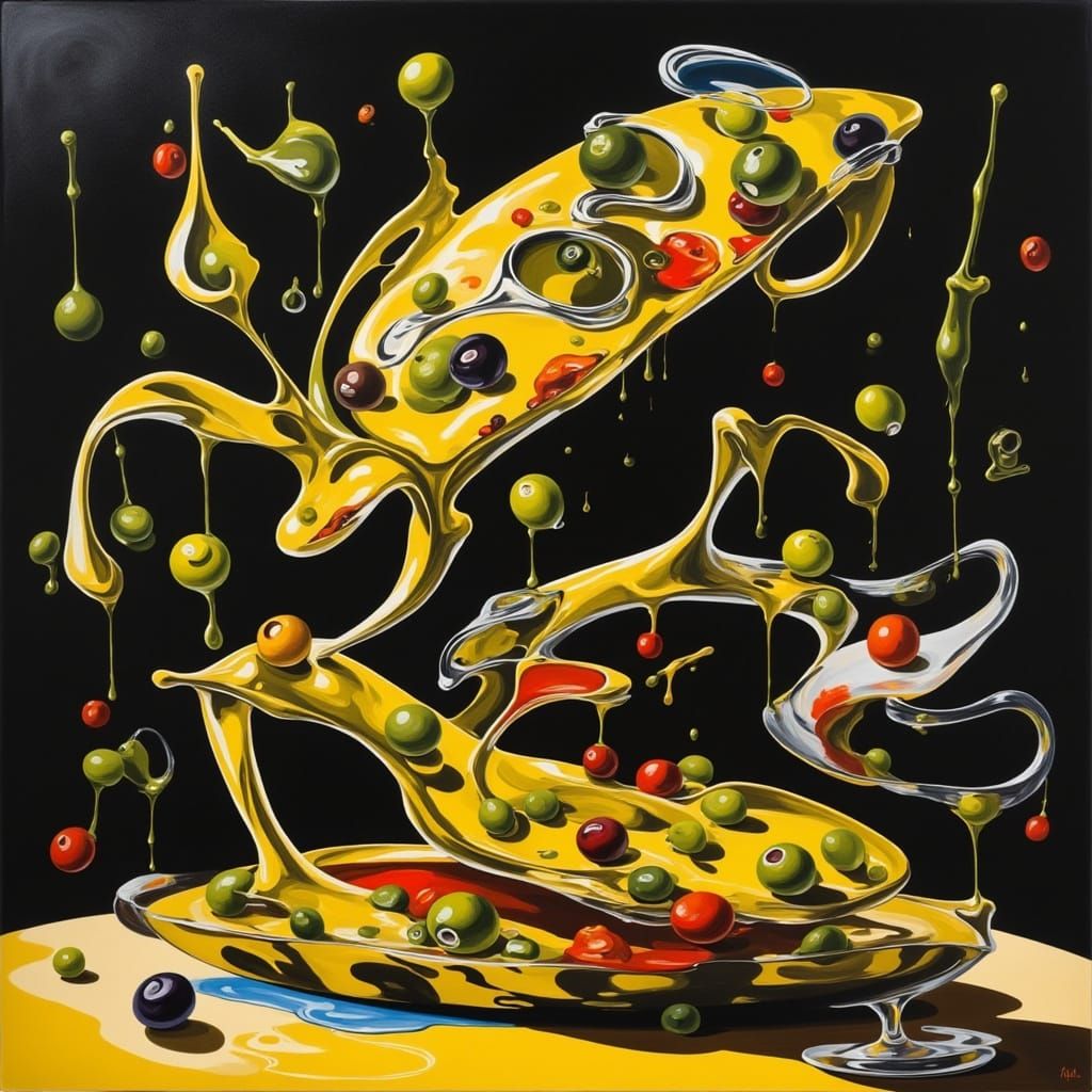 Pizza Creature Generated by AI