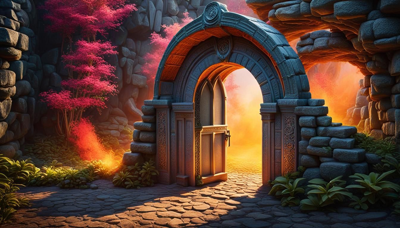 Magic portal to the world of dreams