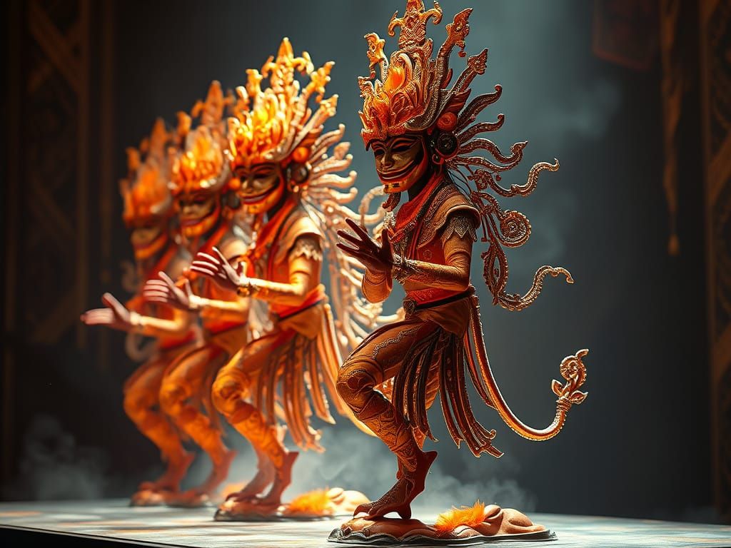 Orangeskin Wayang