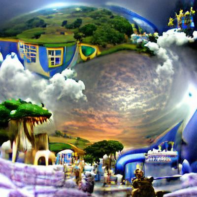 Cangaço Fantasy World Illustration