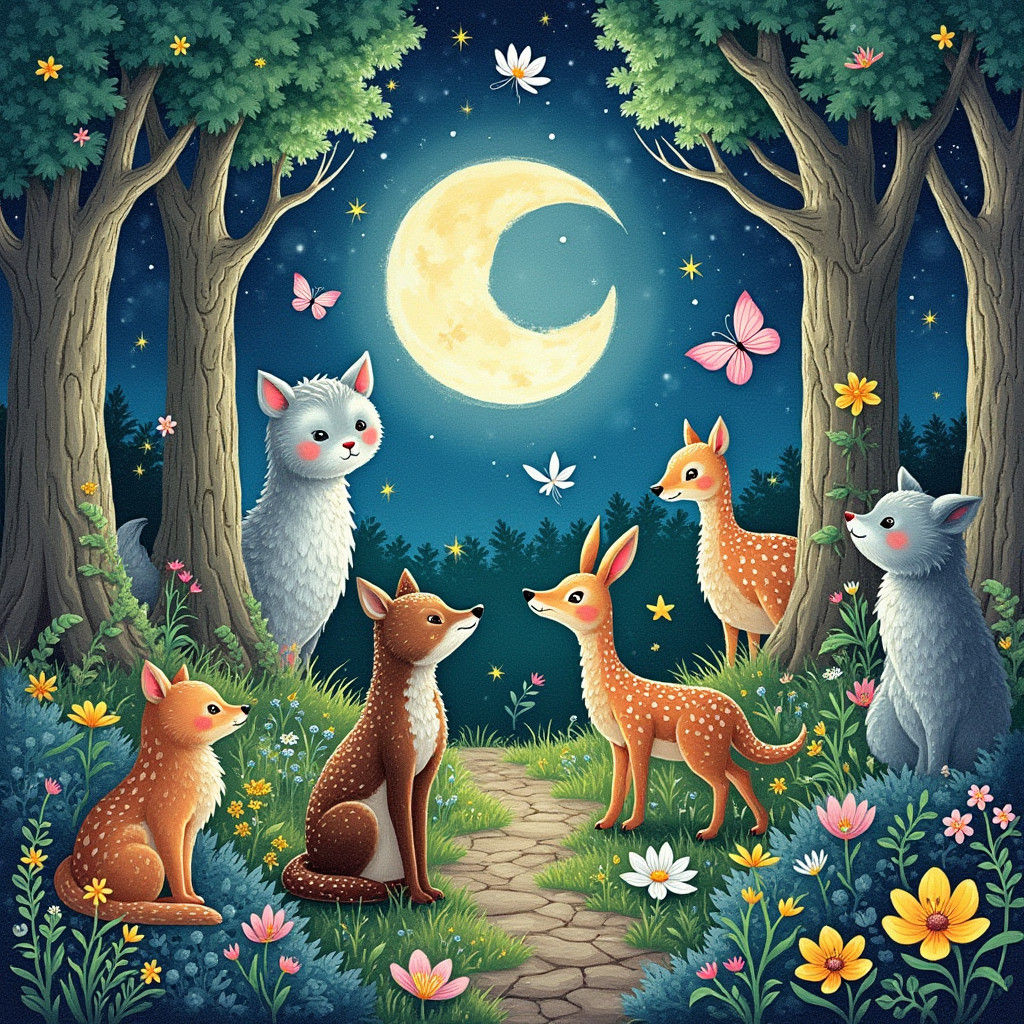 Magical Forest on Midsummer's Eve