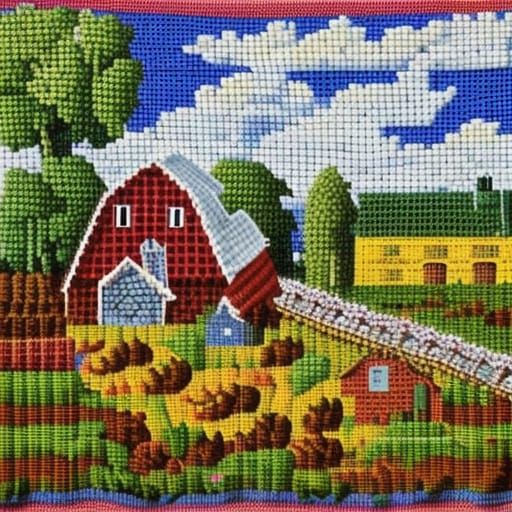 Textile Farmhouse #21
