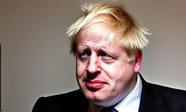 Comical Caricature of a Public Figure