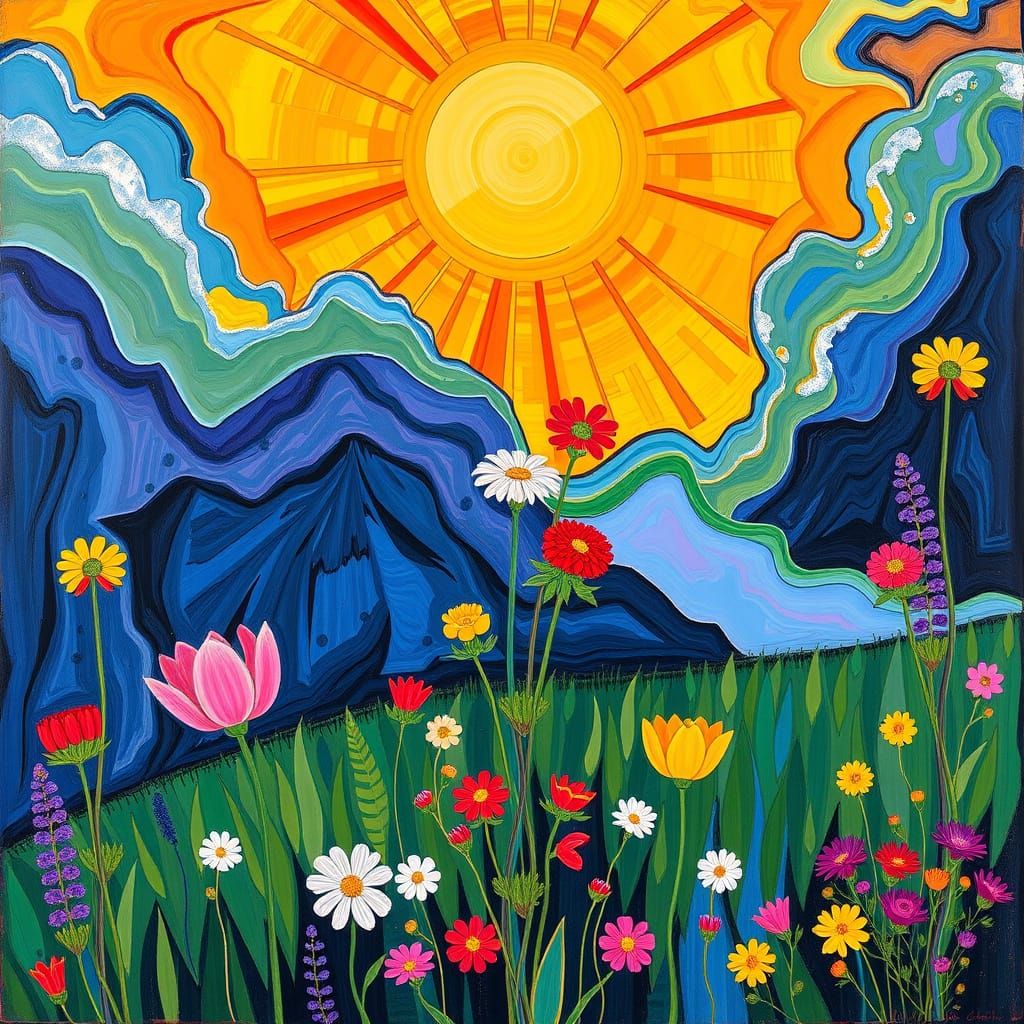 Vibrant Fauvist Portraits of Virtue