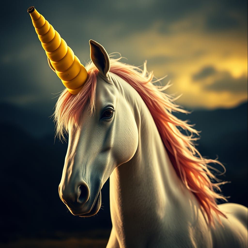 Banana Unicorn Majestic on Cinematic Film