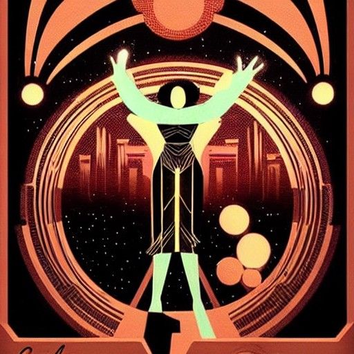 Science Fiction Meets Art Deco Design