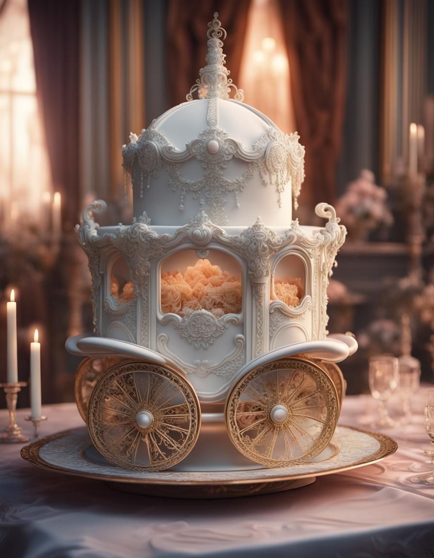 Carriage cake