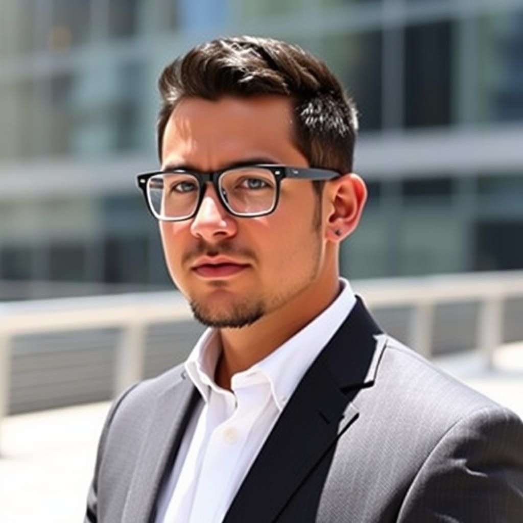 Portrait of a Tech Visionary