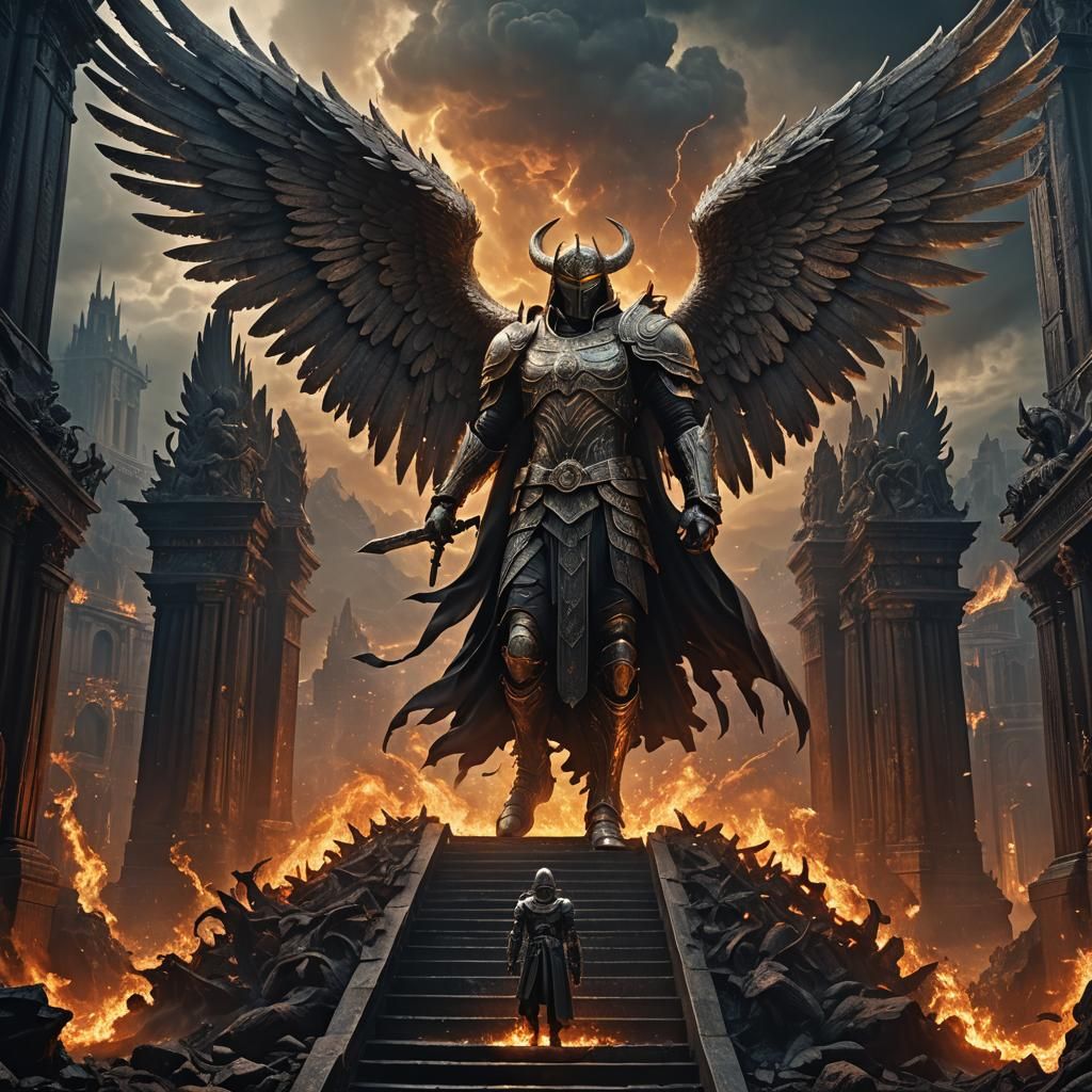Descending Angel