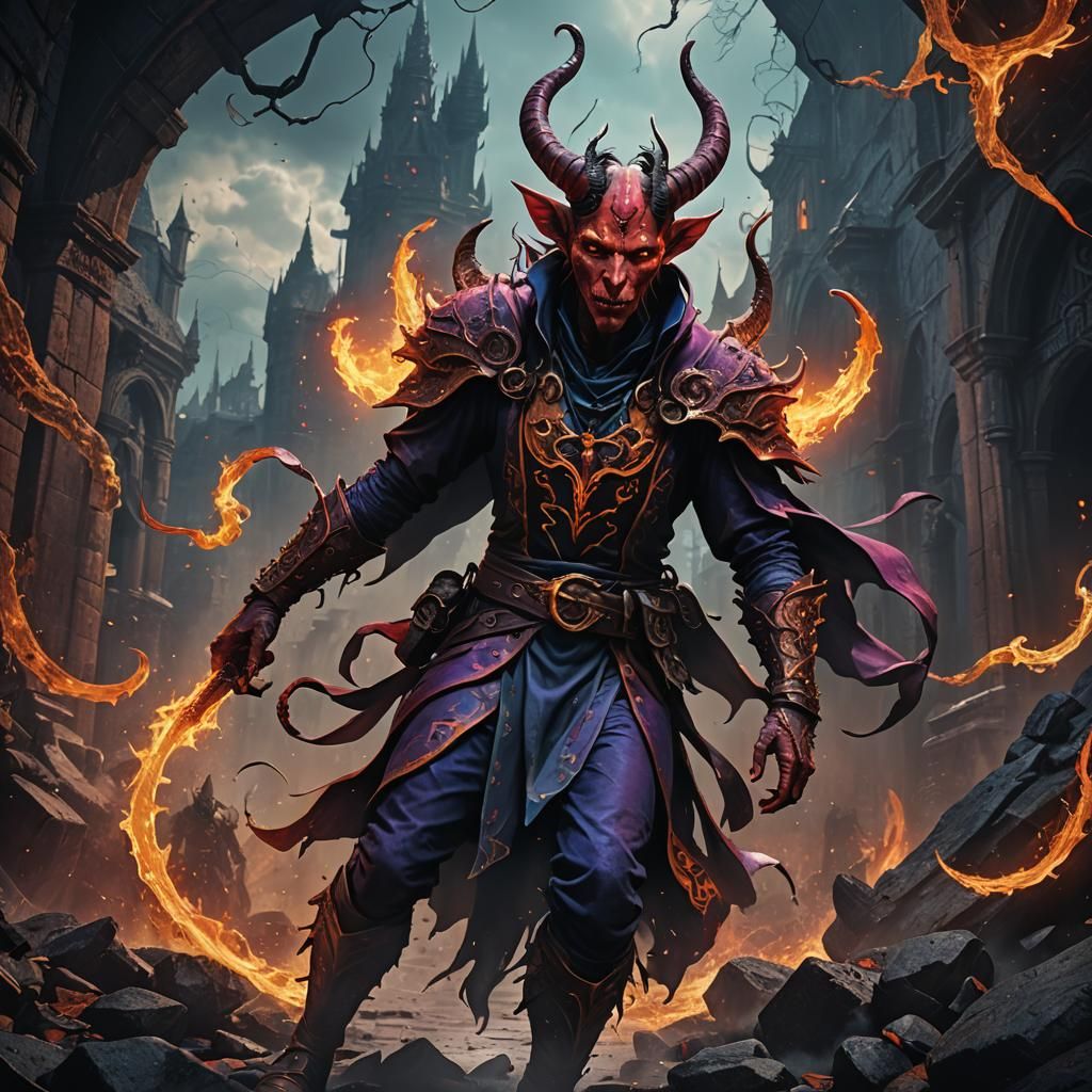 The first devil to breach the city