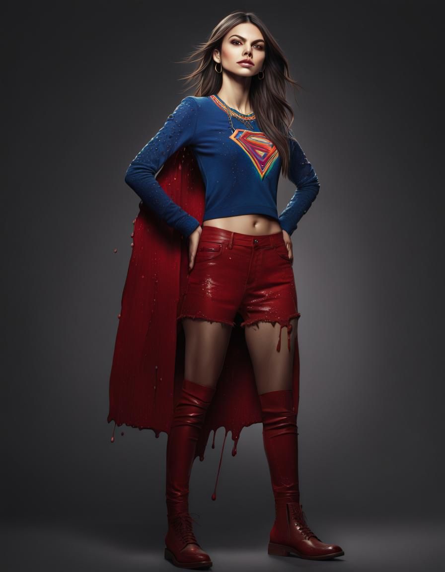 Hyperrealistic Portrait of Victoria Justice