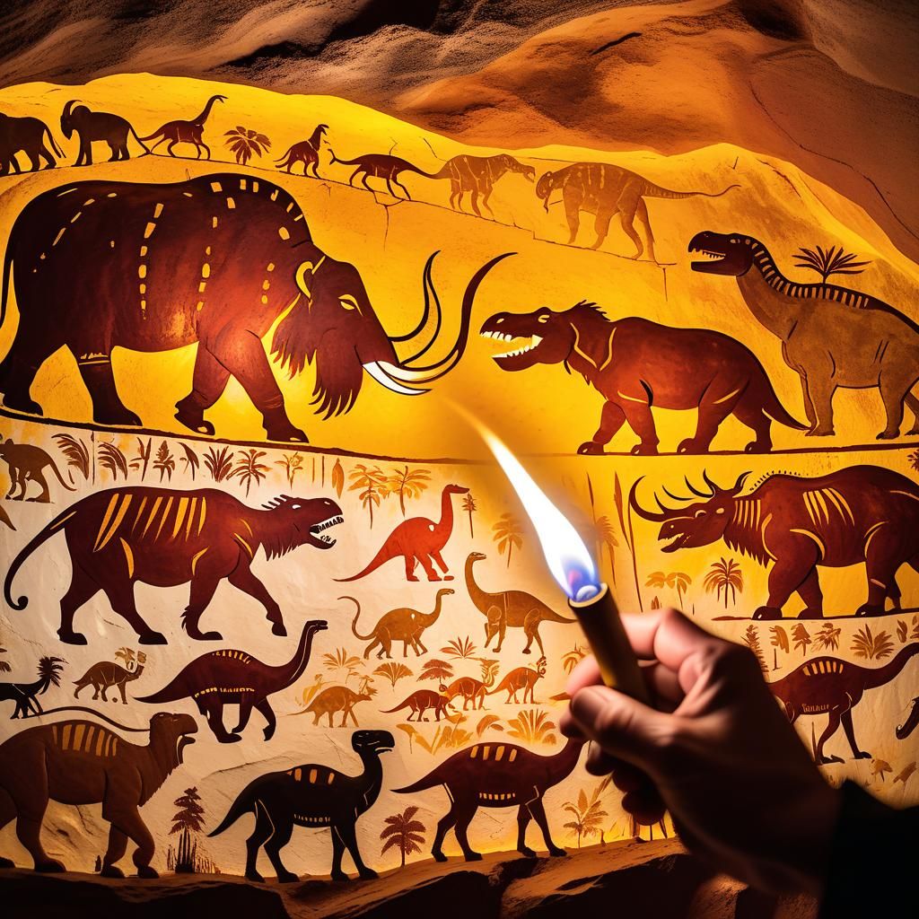 Discovering a prehistoric art cave