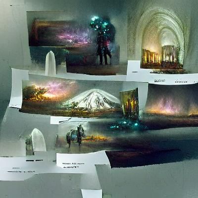 Abstract AI Image Generation Result
