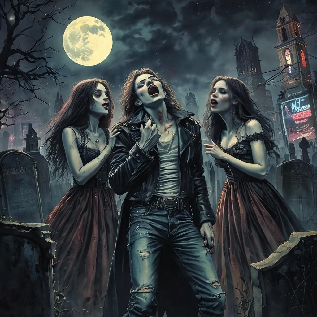 Dracula's Daughters: Cyberpunk Gothic Attack