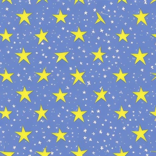 Stars, hyperdetailed stars wallpaper wrapping paper of stars