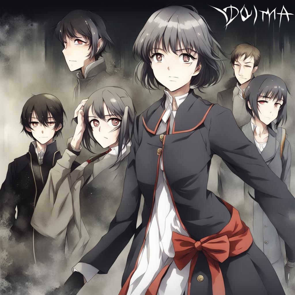 Douma Character in Anime Key Visual Style