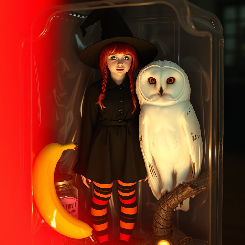 Whimsical Witch in Cinematic Packaging