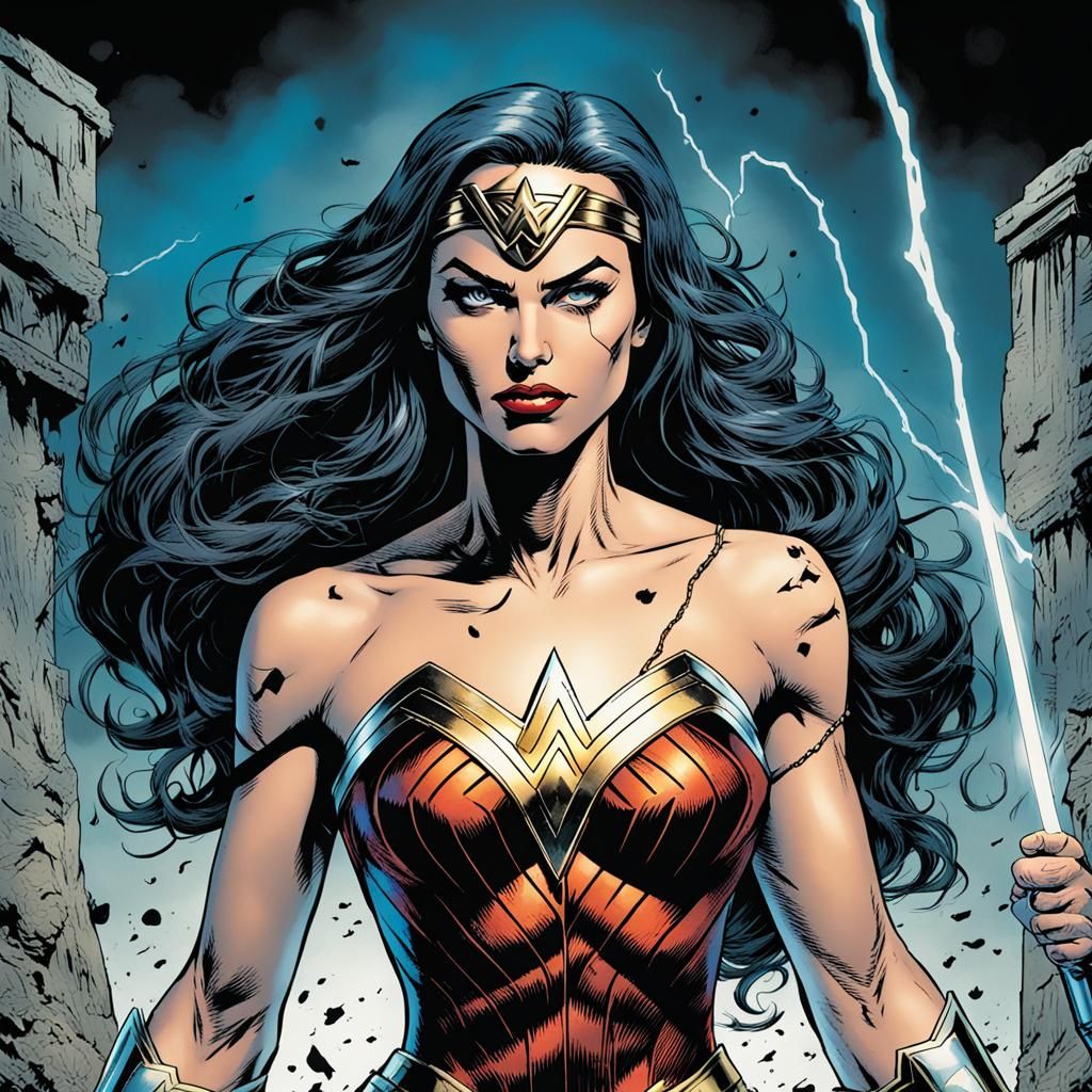 Demonic Wonder Woman from Hell